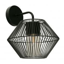 WALL LANTERN BK 1L E27 10W
